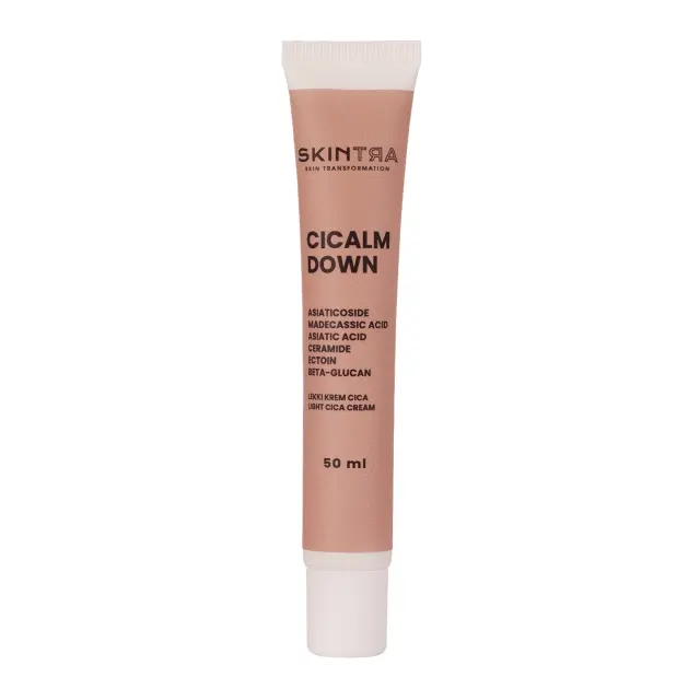 SkinTra Cicalm Down Light Cica Cream Καταπραϋντική & Αναπλαστική Κρέμα Προσώπου & Ματιών - 50ml