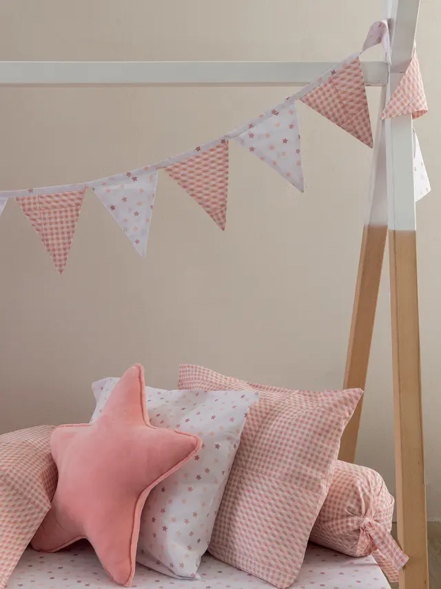 Palamaiki Διακοσμητικά σημαιάκια Bon Bon 240cm BB100-BB101 ROSE