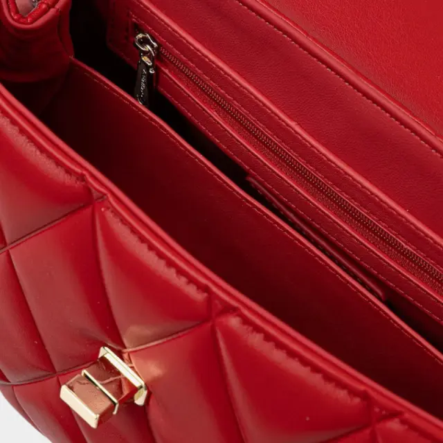 Valentino Bags - Γυναικεία Τσάντα Ώμου Frisia VBS9BA09-003 Κόκκινο 3