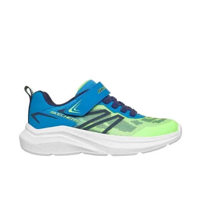 Skechers Lightweight Microspec Velocity (PS) (404125L-LMBL) - Μπλέ-Λαχανί
