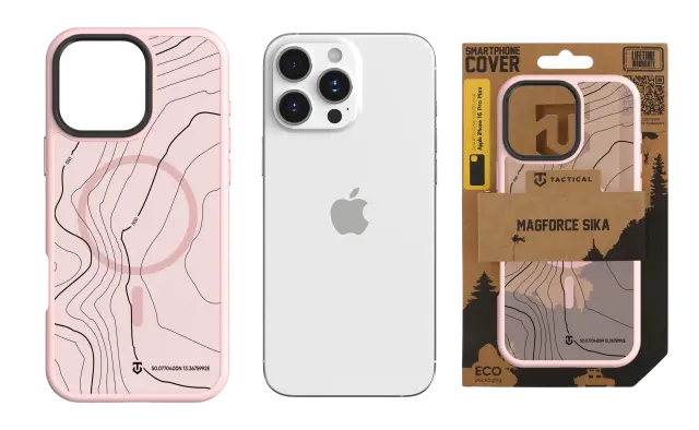 Tactical MagForce Hyperstealth Sika Cover for Apple iPhone 16 Pro Max Pink Panther 3