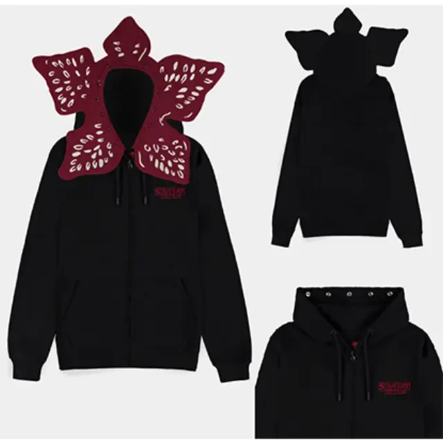 Difuzed Φούτερ STRANGER THINGS - Demogorgon - Novelty Hoodie (50% βαμβάκι - 50% ακρυλικό)(M)