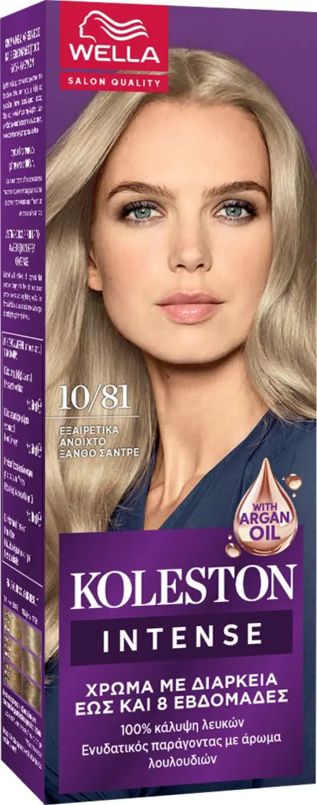 Wella Koleston Mini Kit Ημιμόνιμη Βαφή Μαλλιών - 10/81