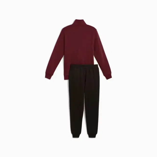 Puma Essentials Fleece Sweat Suit (688175-96) - Μπορντό - S 2