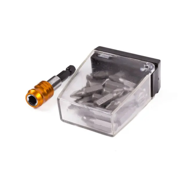 Bit set hardened s2 25-pieces pz2 quick release