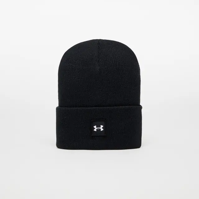 Under Armour Adult Halftime Cuff Beanie Μαύρο - Άσπρο 1373155-001 (Under Armour) - One Size