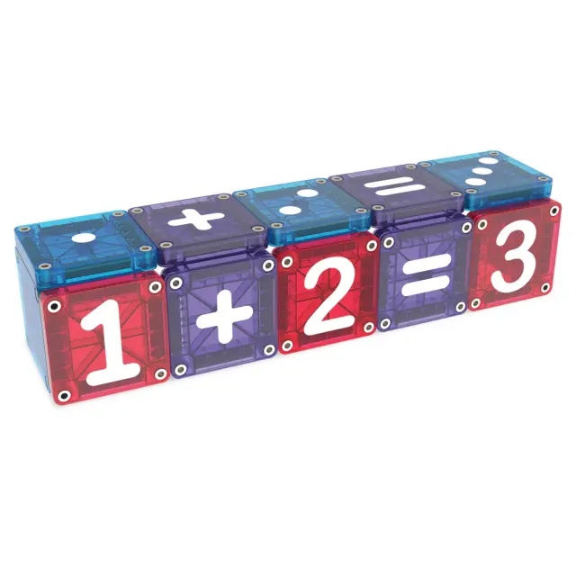 Magna-Tiles Μαγνητικά Πλακίδια MicroMAGS Learn Numbers 56 Κομμάτια (3+ ετών) 254055LN 2