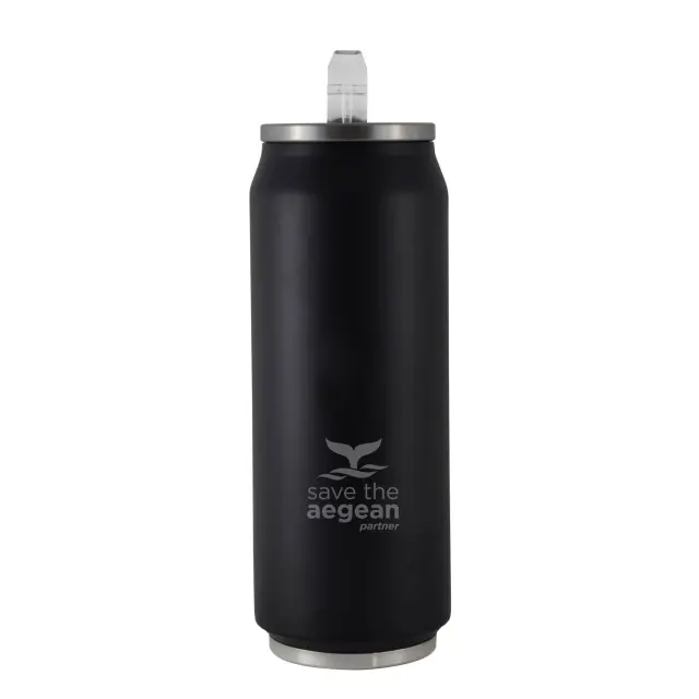 ΘΕΡΜΟΣ TRAVEL CUP SAVE THE AEGEAN 500ml MIDNIGHT BLACK 2