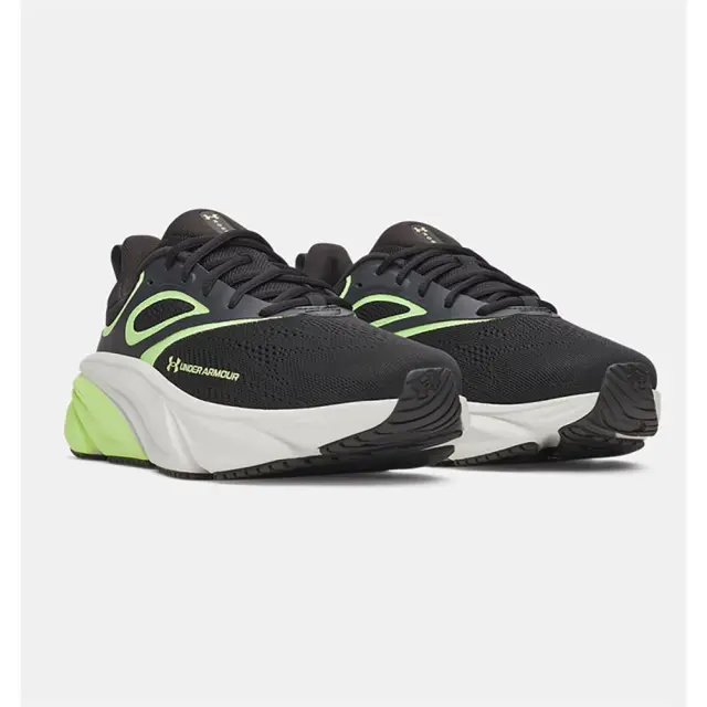Under Armour Rogue 6 (6006719-004) - Μαύρο-Λαχανί 3