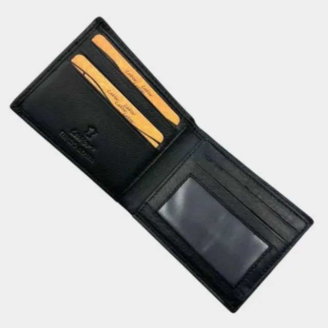 Δερμάτινο Πορτοφόλι Lavor 1-2124 Μαύρο - ONESIZE 3