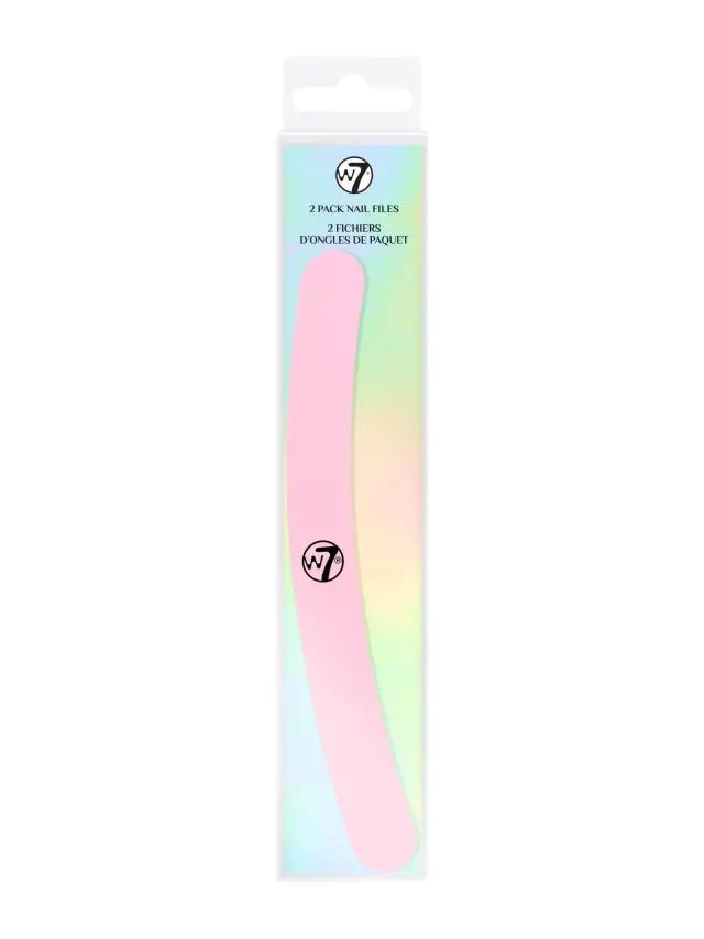 2 Pack Nail Files W7