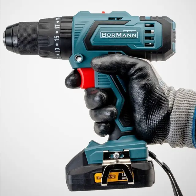 Bormann BCD2650 - Δραπανοκατσάβιδο Mπαταρίας Κρουστικό 18V, Li-Ion, 50Nm, 2 Ταχύτητες (Χωρίς Μπαταρία + Φορτιστή) (065753) 2
