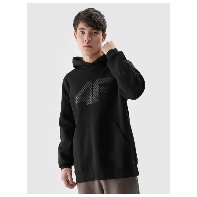 4F Men's non-zip Hooded Sweatshirt Black 4FWMM00TSWSM1766-20S - 3XL 3