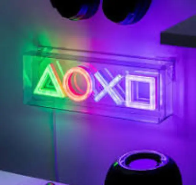 Playstation LED Neon Light - Fan Shop and Merchandise 3