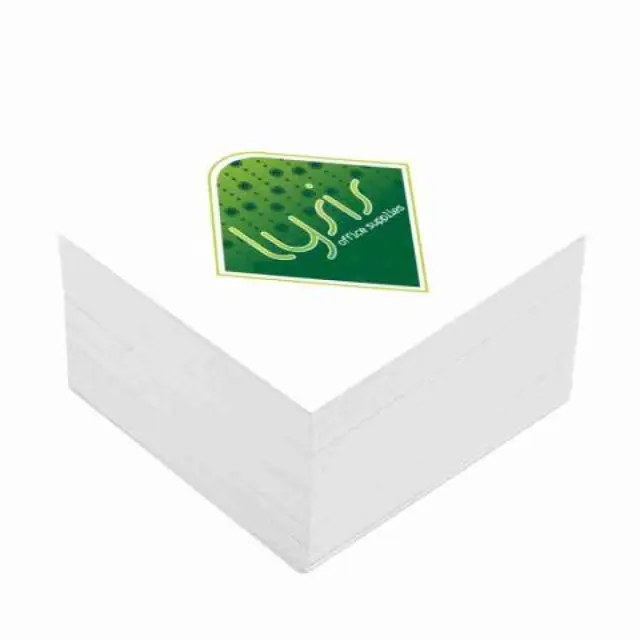 Κύβος λευκός Lysis 9x9cm 750 φύλ.