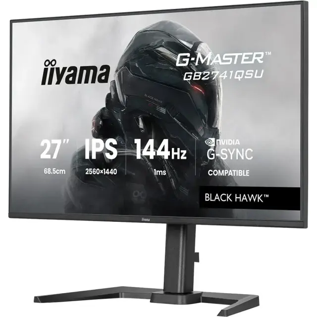 iiyama G-MASTER GB2741QSU-B1 computer monitor 68.6 cm (27") 2560 x 1440 pixels Black