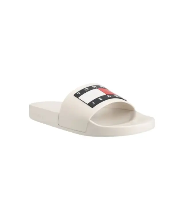 Tommy Hilfiger - Ανδρικές Παντόφλες Pool Slides EM0EM01191-TCR Εκρού 2