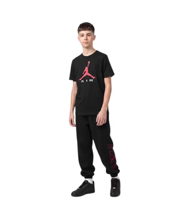 Jordan - Παιδική Μπλούζα T-Shirt JDB MJ Brooklyn 95G020-023 Μαύρο - 10 ετών 3