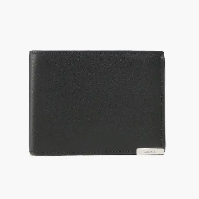 Calvin Klein - Ανδρικό Δερμάτινο Πορτοφόλι Modern Plaque Trifold 10cc Coin K50K509997-BAX Μαύρο