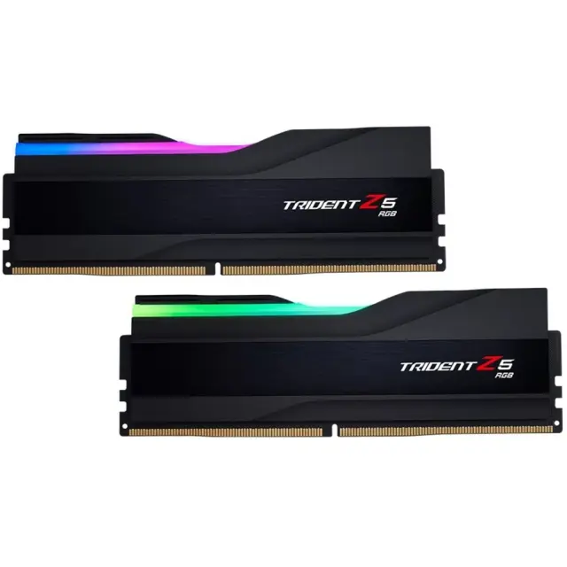 G.Skill DIMM 32 GB DDR5-7600 (2x 16 GB) Dual-Kit (black, F5-7600J3646G16GX2-TZ5RK, Trident Z5 RGB, INTEL XMP)