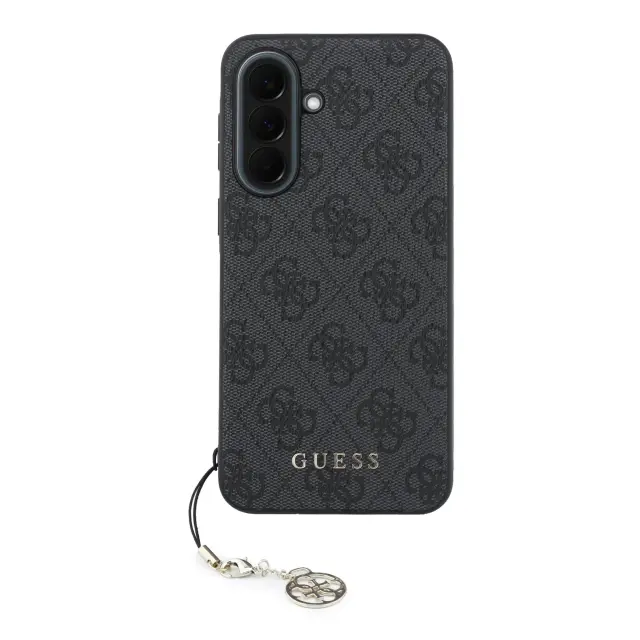 Guess 4G Charm Case for Samsung Galaxy A37 Black 3
