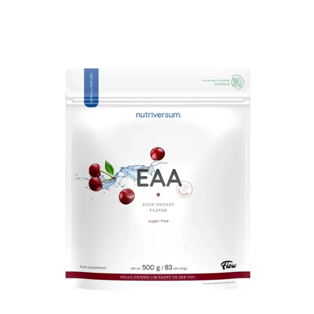 Nutriversum EAA Sugar Free Sour Cherry, 500 g