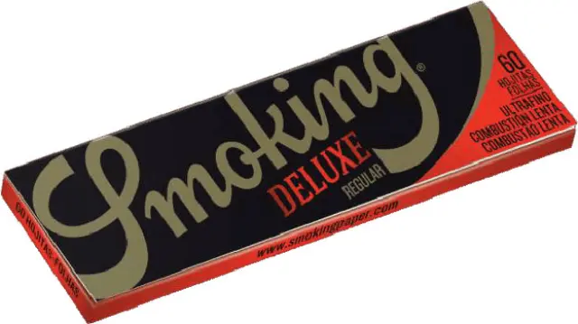 Smoking Χαρτάκια - Deluxe - Μαύρο
