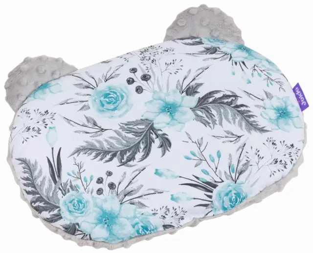 Βρεφικό Μαξιλάρι 2 Όψεων 26x36cm Minky In Garden Mint 5907534759921