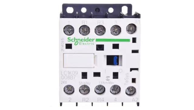 Contactor TeSys K 4P 10A AC-1 2NO+2NC 24VAC Coil