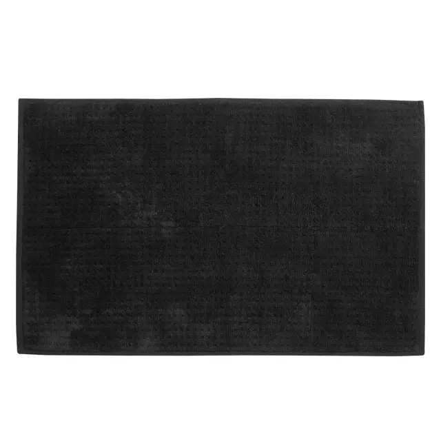 Πατάκι Μπάνιου 70x110 Bathmats Das Home 0757 Black 100% βαμβακερό