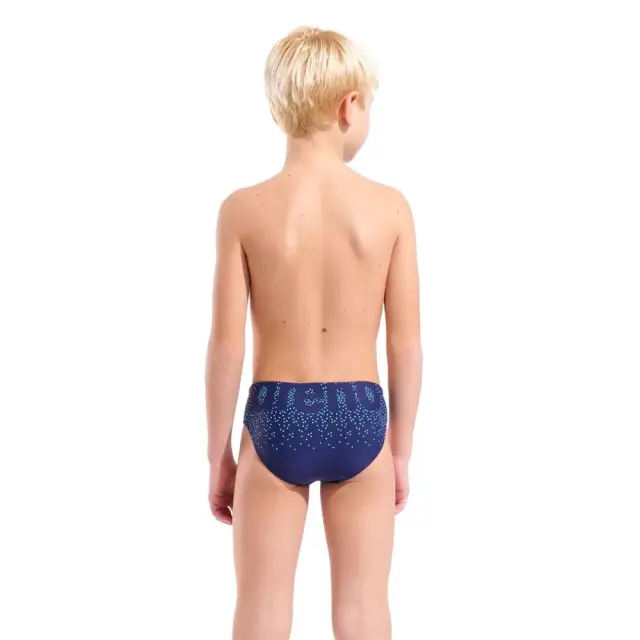 Arena Boy's Painterly Swim Briefs Slip Μπλε Σκούρο 011757-708 (Arena) 2