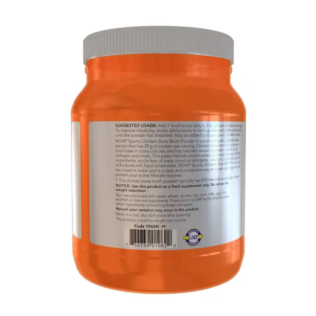 Now Foods Bone Broth, Chicken Powder 3
