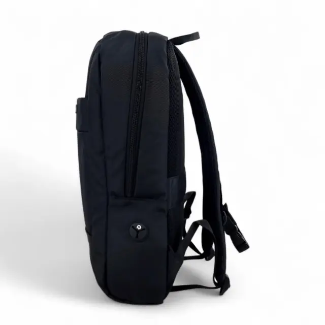 Επαγγελματικό Αδιάβροχο Σακίδιο Laptop 15.6" RAIN RBP1010 – 15lt Μαύρο (30×12×43cm) 3
