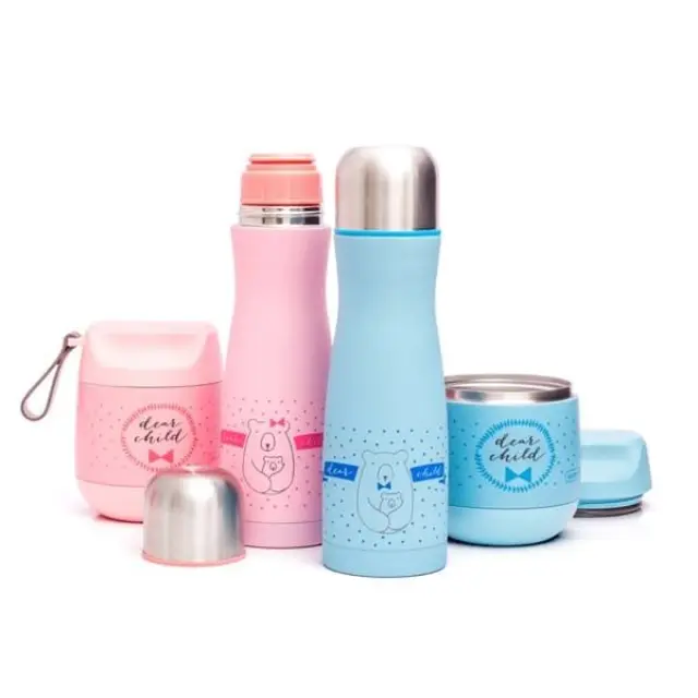 Θερμός Υγρών 500ml Suavinex New Pink 2