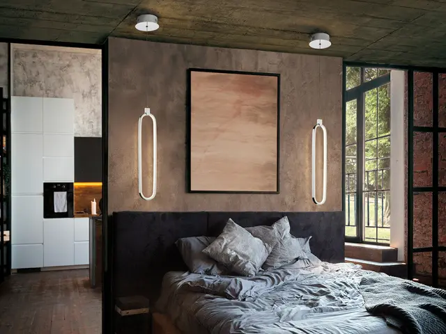 COLETTE LED LAMP 1L CHROME φωτιστικό κρεμαστό χρώμιο 3