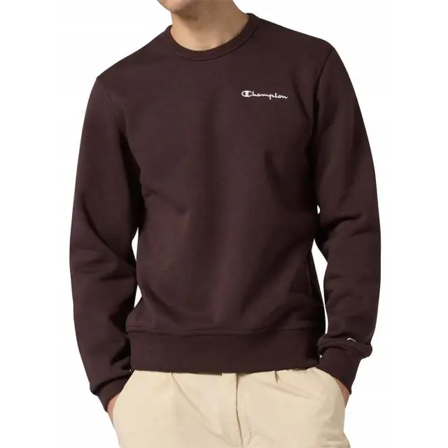 Champion Men's Crewneck Sweatshirt Καφέ 221792-MS570 (Champion)
