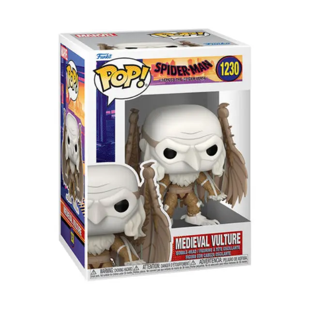 Funko Pop! SPIDER-MAN ACROSS THE SPIDER-VERSE - Medieval Vulture #1230 Figure 2