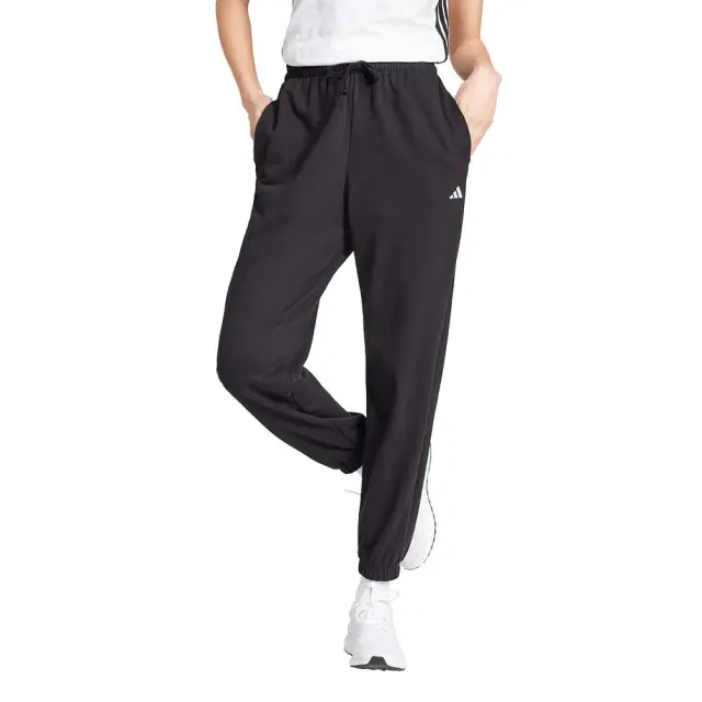 adidas Sportswear Women's Small Logo French Terry Cuffed Pants Μαύρο JD7999 (adidas Sportswear)