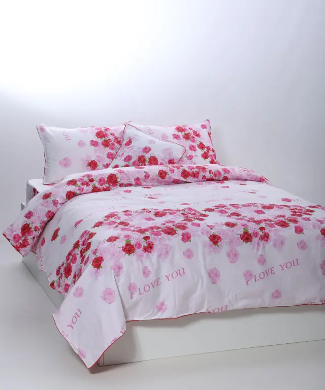 παπλωματοθήκη 215cm x 240cm κατωσέντονο με λάστιχο 160cm x 210cm+19cm 2x50cm x 70cm 40cm x 40cm joy-19a - -