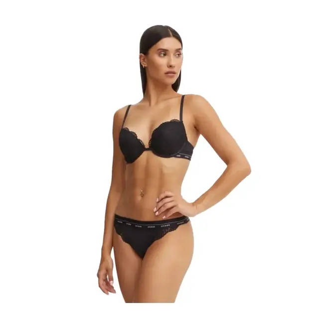 Guess Γυναικείο Σουτιέν Push-Up Jane, Χρώμα Jet Black - 70B 3