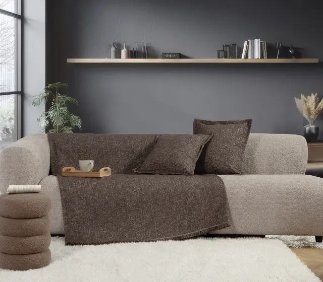 ΡΙΧΤΑΡΙ ΤΡΙΘΕΣΙΟΥ ΚΑΝΑΠΕ ALAMO 25 170X300 NEF-NEF HOMEWARE, 55% ΠΟΛΥΕΣΤΕΡΑΣ -23% ΑΚΡΥΛΙΚΟ -22% ΒΑΜΒΑΚΙ - BROWN (038954)