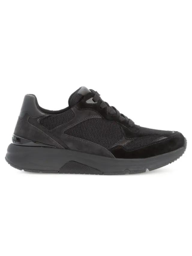 Gabor Sneakers Γυναικείο Δέρμα Nubuck /Ύφασμα Μαύρο GAB/56893 47-schwarz/dark 3