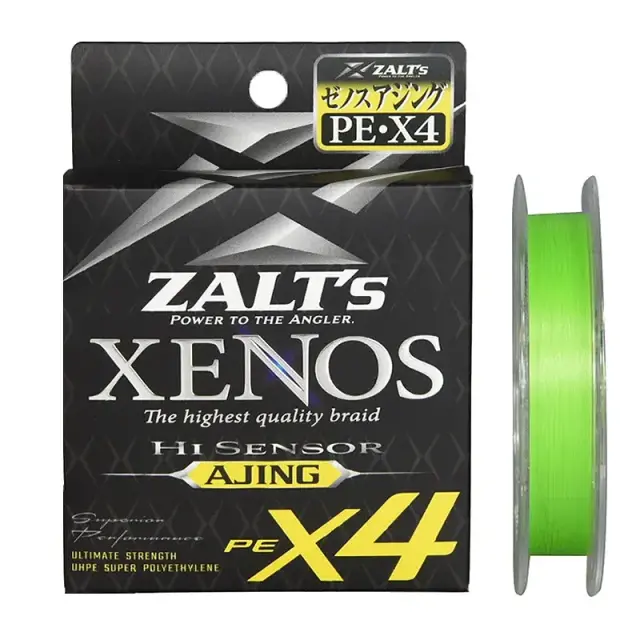 Νήμα Zalt’s Xenos X4 Hi Sensor Ajing 150m 0.076mm - PE#0.2
