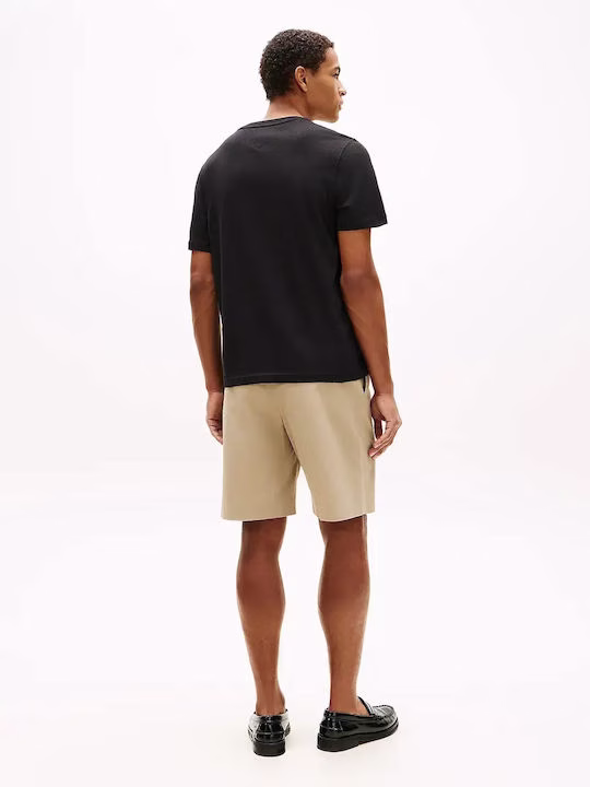 Tommy Hilfiger Aνρικό T-shirt Μαύρο Μαύρο 3