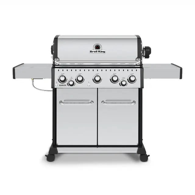Ψησταριά Υγραερίου Baron S 590 IR - Broil King Kit Μετατροπής σε φυσικό αέριο Μηχανισμός και καυστήρας