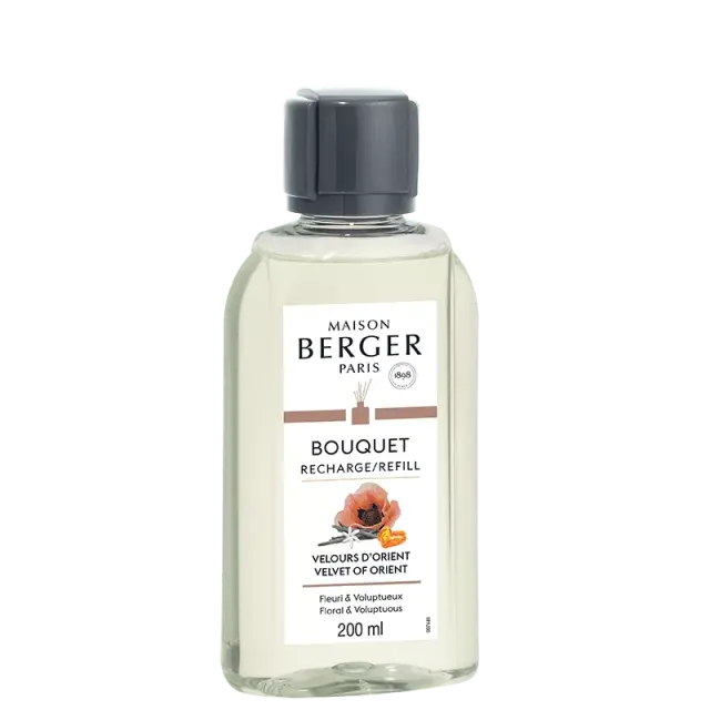 Maison Berger Paris Bouquet Diffuser Refill Υγρό Αναπλήρωσης για Δοχείο Αρωματισμού Χώρου Velvet of Orient 200ml