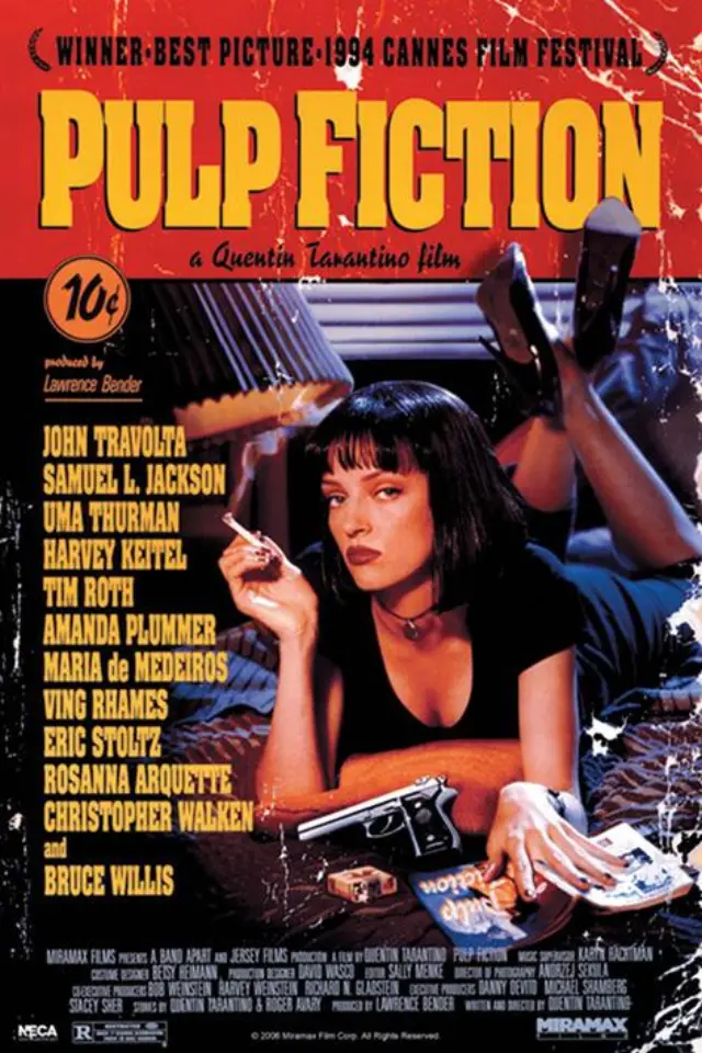 Αφίσα Pulp Fiction Uma On Bed 61x91,5εκ - PP30791