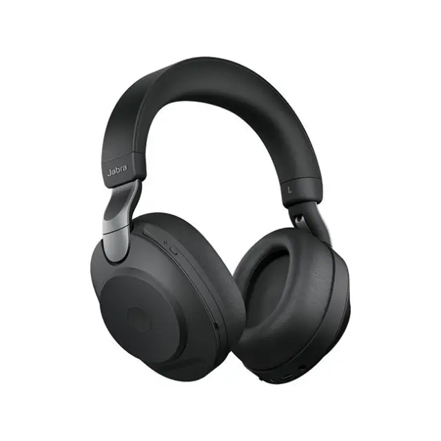 Jabra Multimedia Headset Evolve2 85 UC With Charging Stand Link 380a Black (28599-989-989)