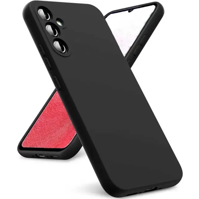 Θήκη σιλικόνης Μαύρη για Samsung A16
