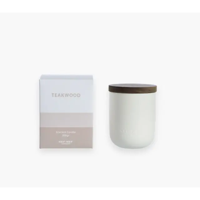 ΑΡΩΜΑΤΙΚΟ ΚΕΡΙ TEAKWOOD 26 200gr NEF-NEF HOMEWARE, - SAND ROSE (039864)